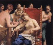 Guido Cagnacci Suicied of Cleopatra oil